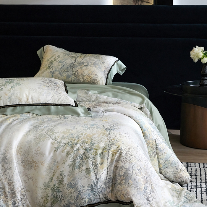 91家纺网 家纺一手货源 找家纺 （总）慕梵家居 2026新款60支100%莱赛尔天丝四件套