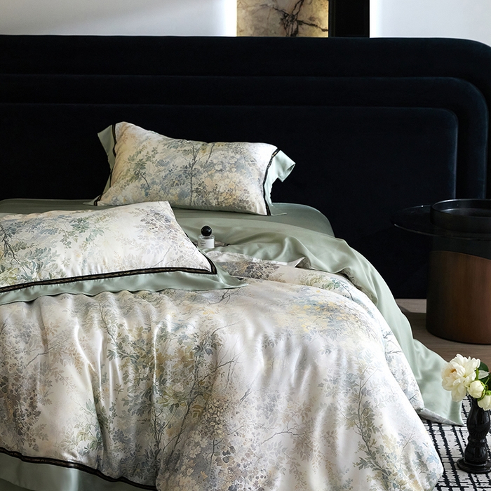 91家纺网 家纺一手货源 找家纺 （总）慕梵家居 2026新款60支100%莱赛尔天丝四件套