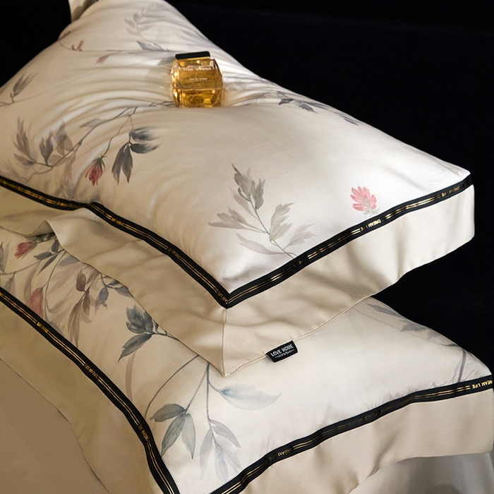 91家纺网 家纺一手货源 找家纺 慕梵家居 2026新款60支100%莱赛尔天丝四件套 棠宋