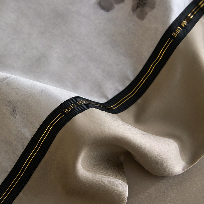 91家纺网 家纺一手货源 找家纺 慕梵家居 2026新款60支100%莱赛尔天丝四件套 陶然