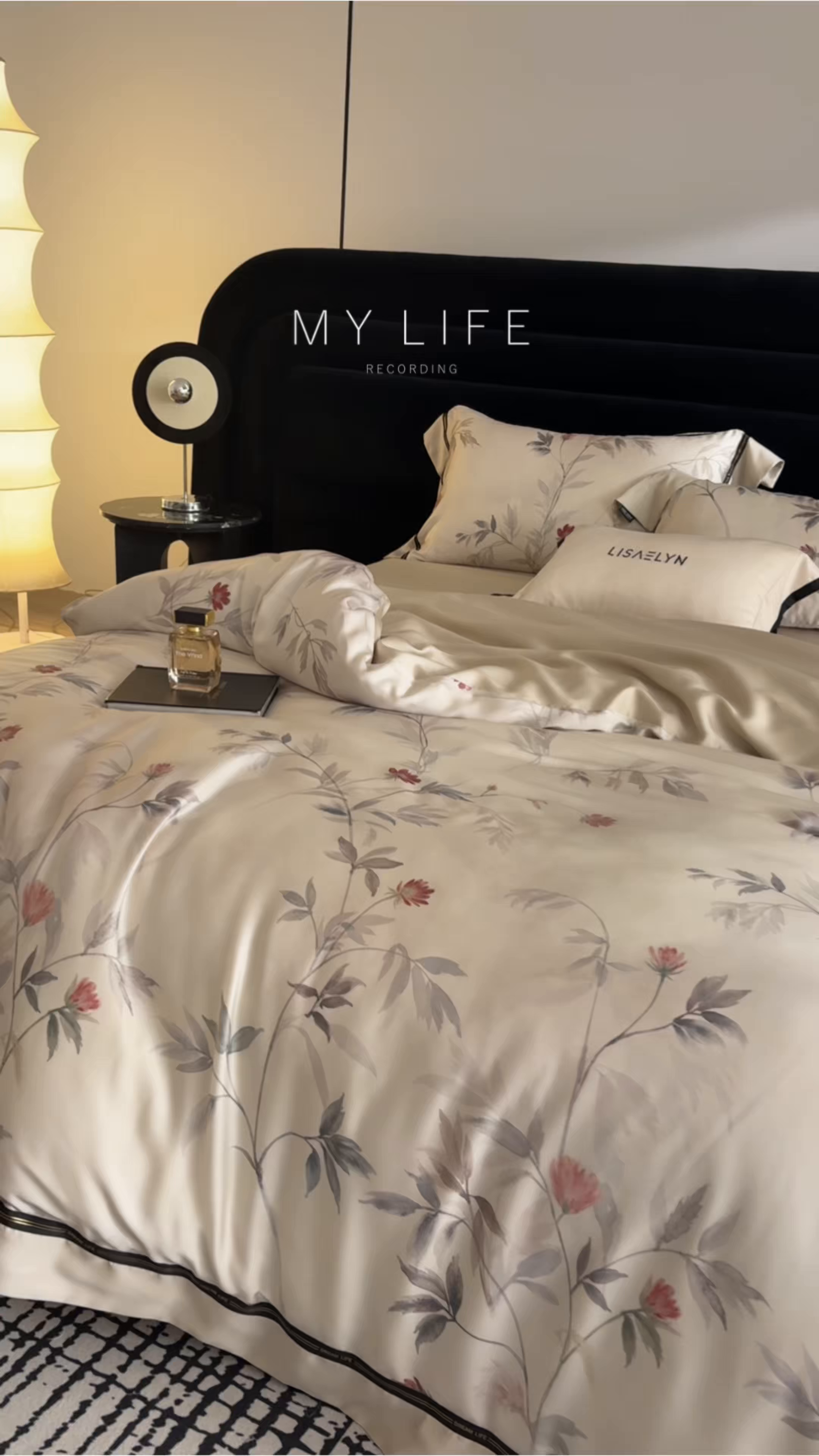 91家纺网 家纺一手货源 找家纺 慕梵家居 2026新款60支100%莱赛尔天丝四件套 棠宋