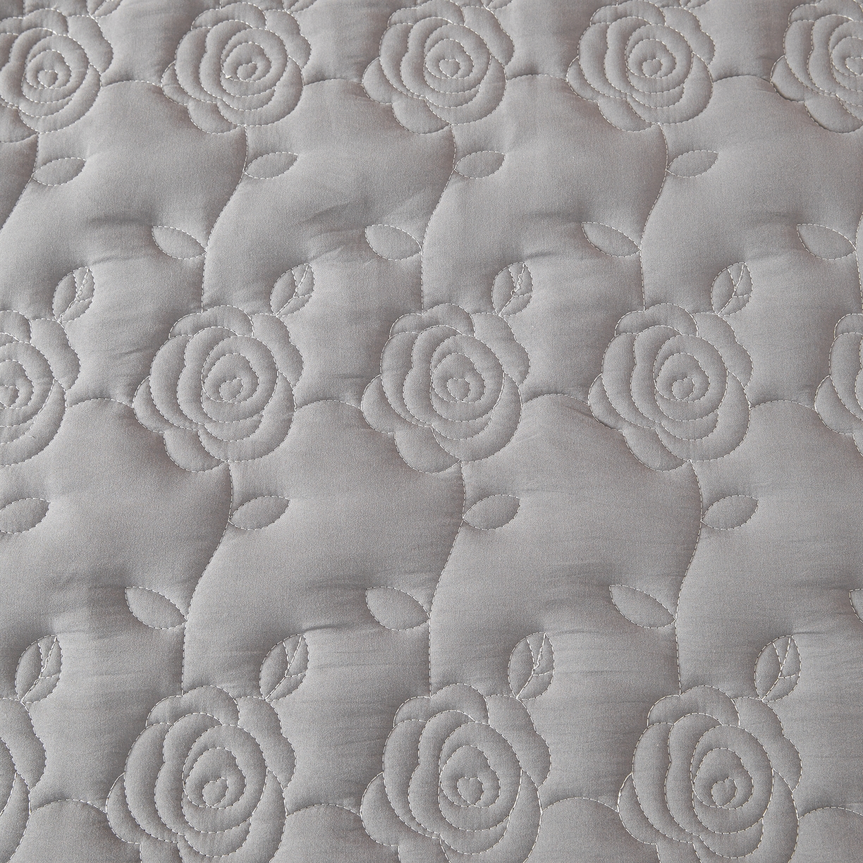 91家纺网 家纺一手货源 找家纺 柔品 2026新款牛奶棉蚕蛹蛋白夹棉单床笠 床笠单件-玫瑰伊人 玫瑰伊人 深灰