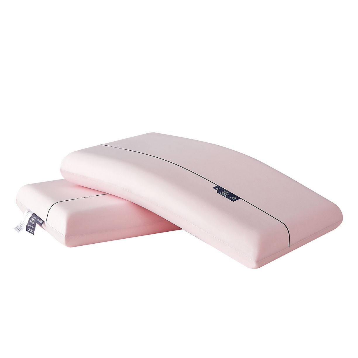 91家纺网 家纺一手货源 找家纺 云梦枕居 2026新款零压助眠深睡慢回弹记忆枕头枕芯 酒店面包枕云朵枕 粉色