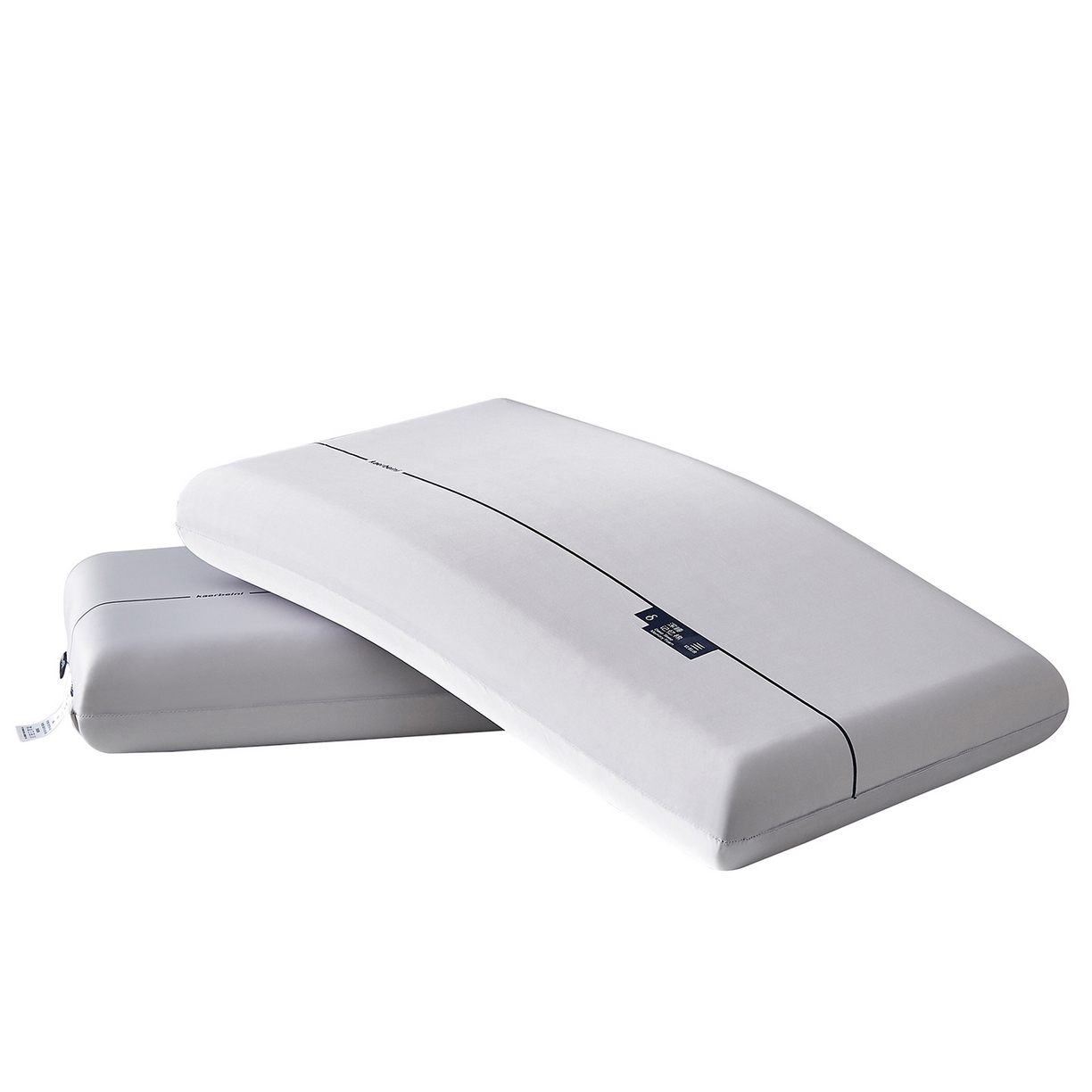 91家纺网 家纺一手货源 找家纺 云梦枕居 2026新款零压助眠深睡慢回弹记忆枕头枕芯 酒店面包枕云朵枕 灰色