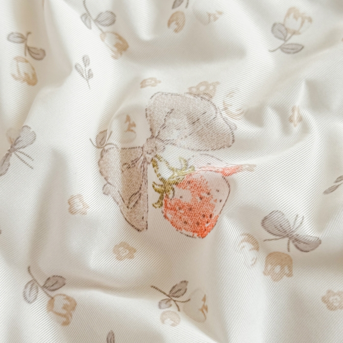 91家纺网 家纺一手货源 找家纺 帕拉美拉 2026新款A类印花冰凉丝凉感丝手包大宽边夏被 草莓甜心