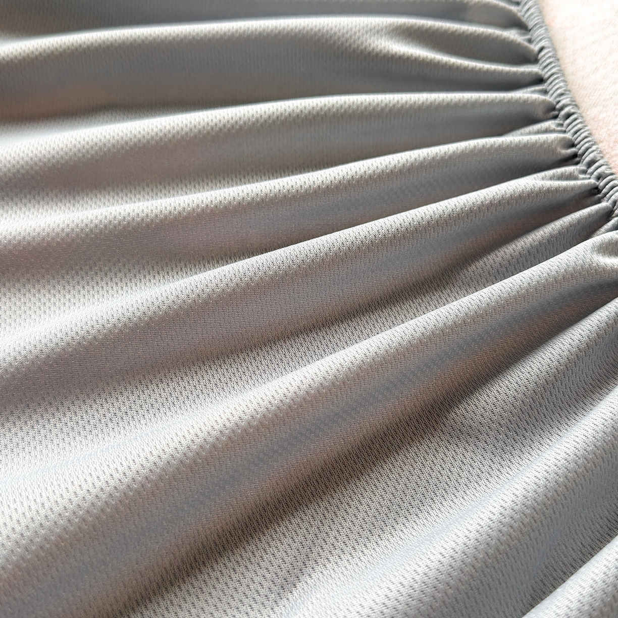 91家纺网 家纺一手货源 找家纺 柔品 2026春夏新款PE中分子床笠款凉席席子 巴黎印象 粉