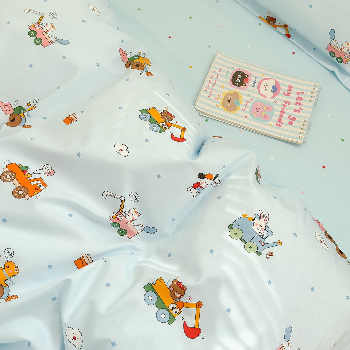 91家纺网 家纺一手货源 找家纺 （总）良佐生活 2026新款铂金全棉儿童卡通单件被套单品被罩纯棉学生被套