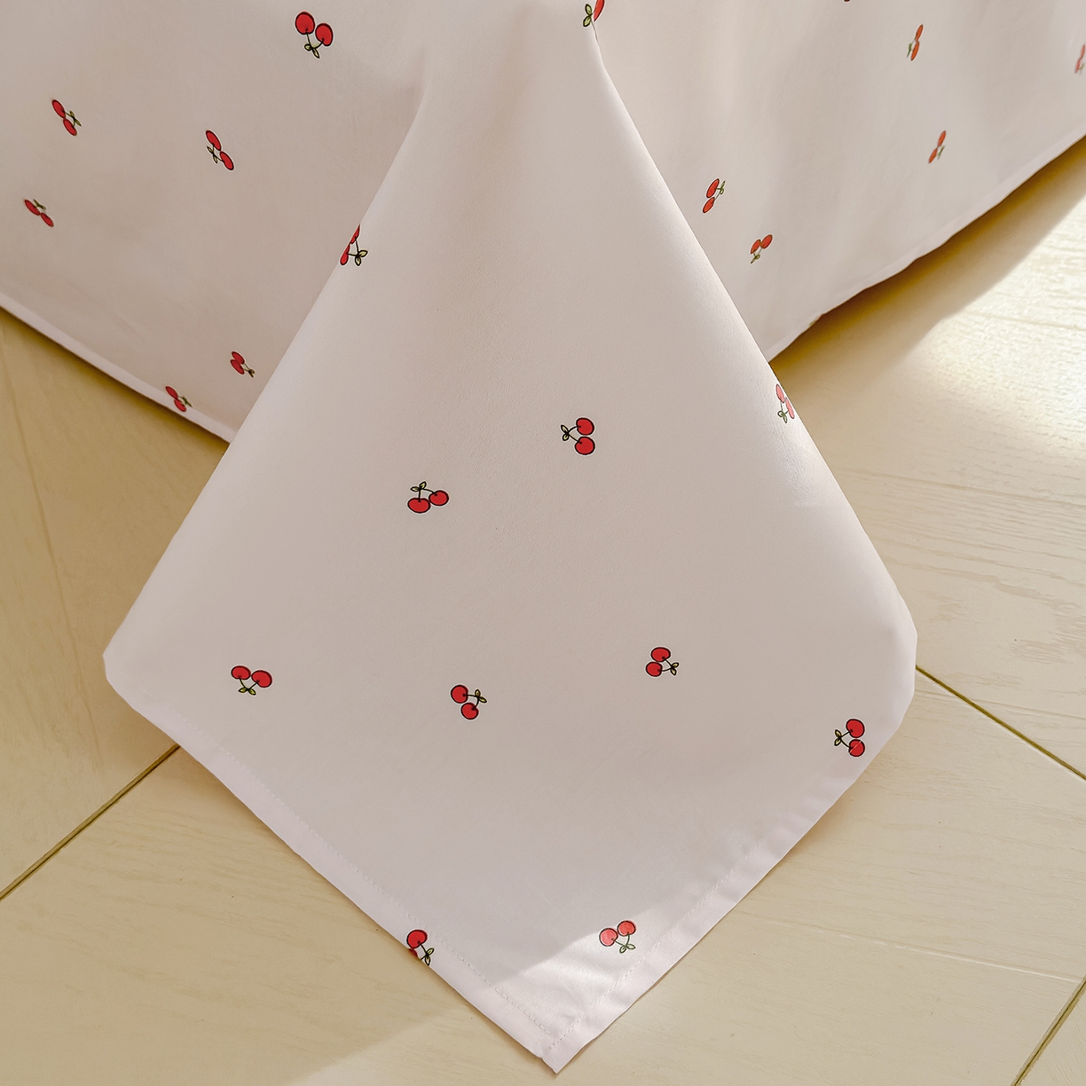 91家纺网 家纺一手货源 找家纺 良佐生活 2026新款铂金全棉卡通单件被套 乐兔-粉