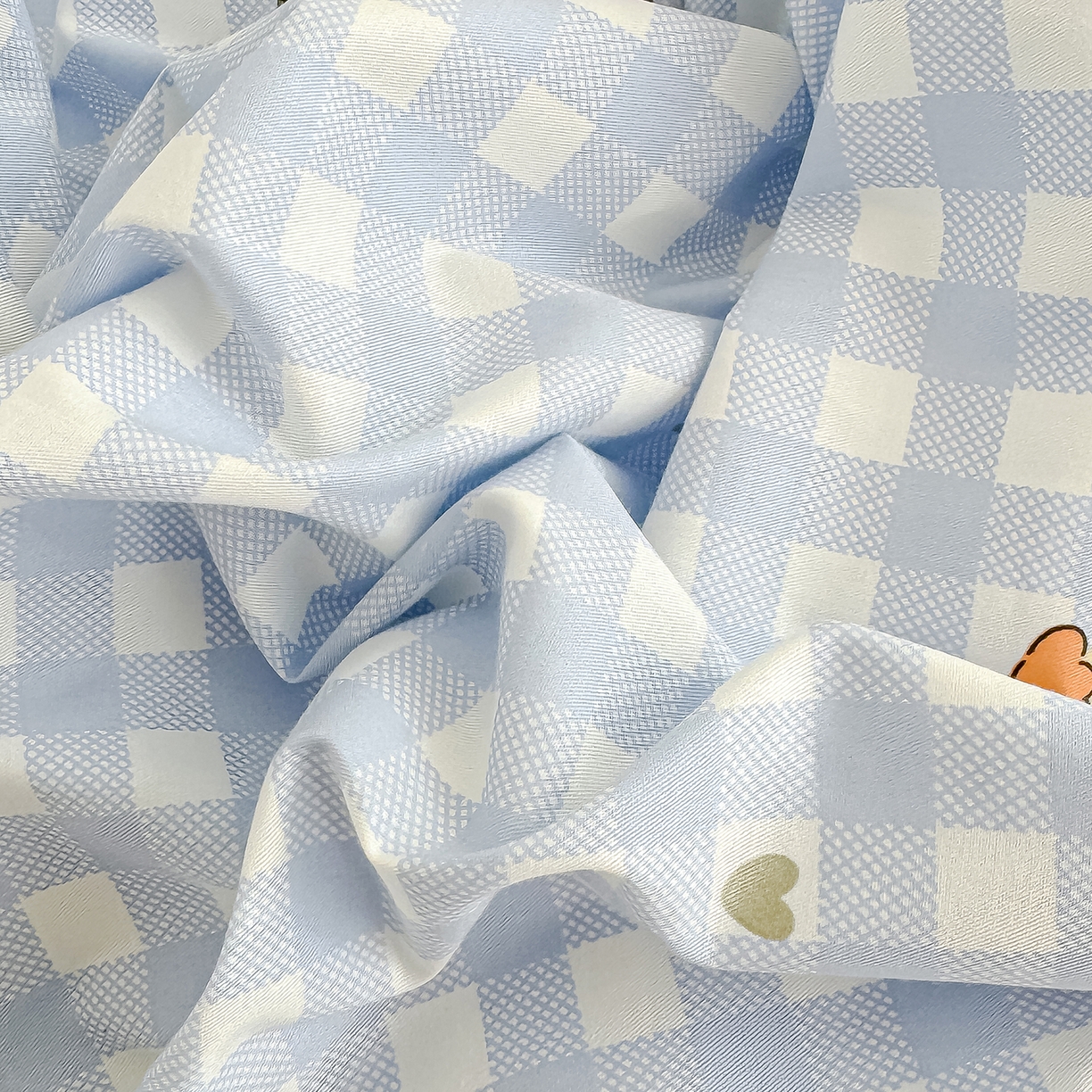 91家纺网 家纺一手货源 找家纺 良佐生活 2026新款铂金全棉卡通单件被套 福宝