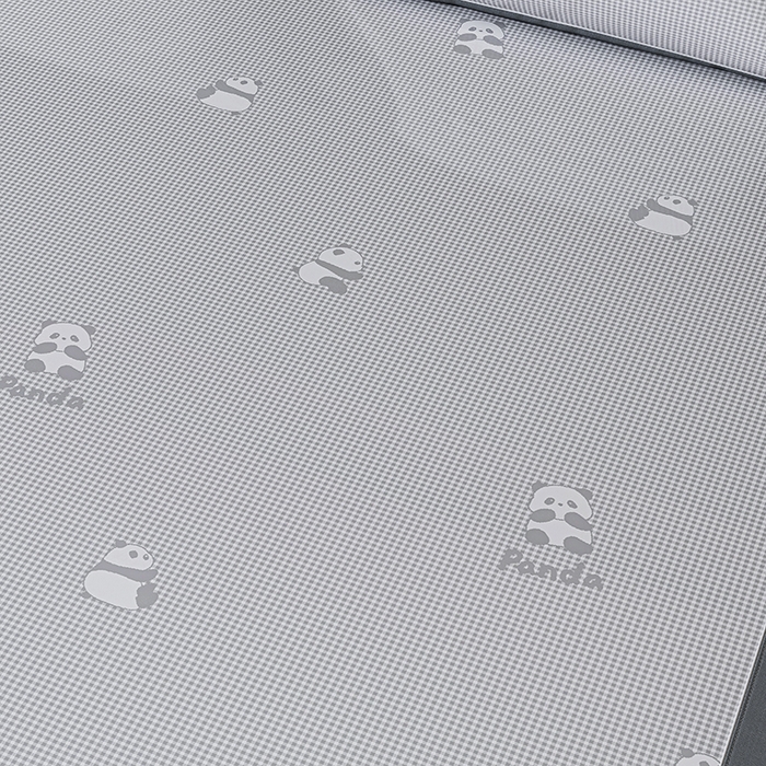 91家纺网 家纺一手货源 找家纺 （总）小牛席业 2026新款双PE高凉感-熊猫格纹提花冰丝席凉席竹席藤席冰藤席乳胶席豆豆席