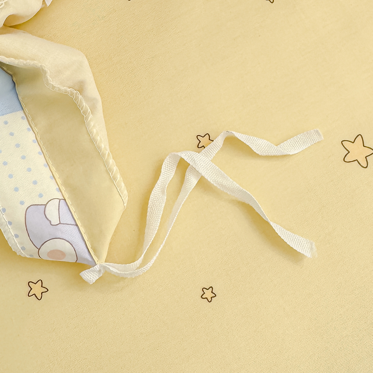 91家纺网 家纺一手货源 找家纺 良佐生活 2026新款铂金全棉卡通单件被套 甜心熊