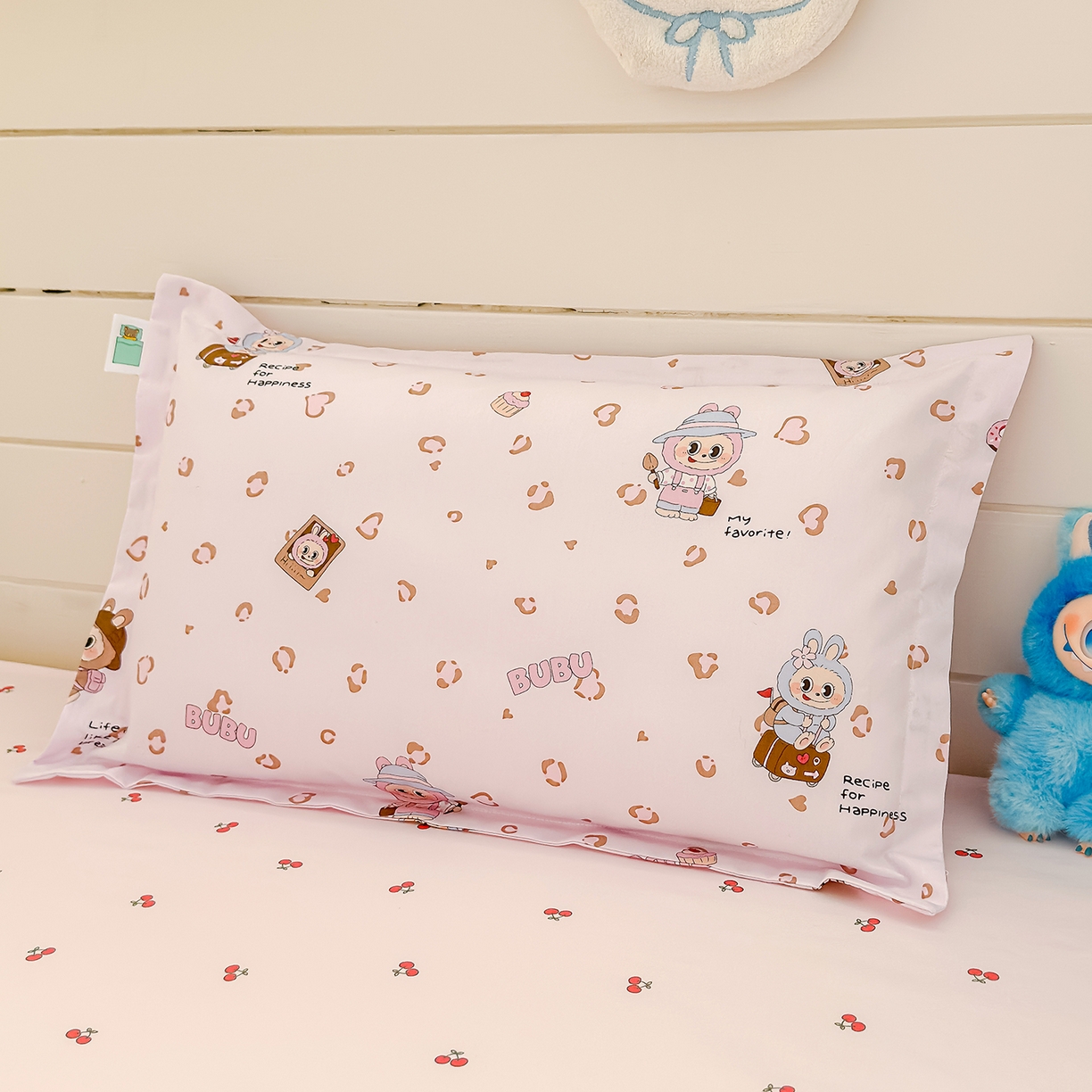 91家纺网 家纺一手货源 找家纺 良佐生活 2026新款铂金全棉卡通单件被套 布布