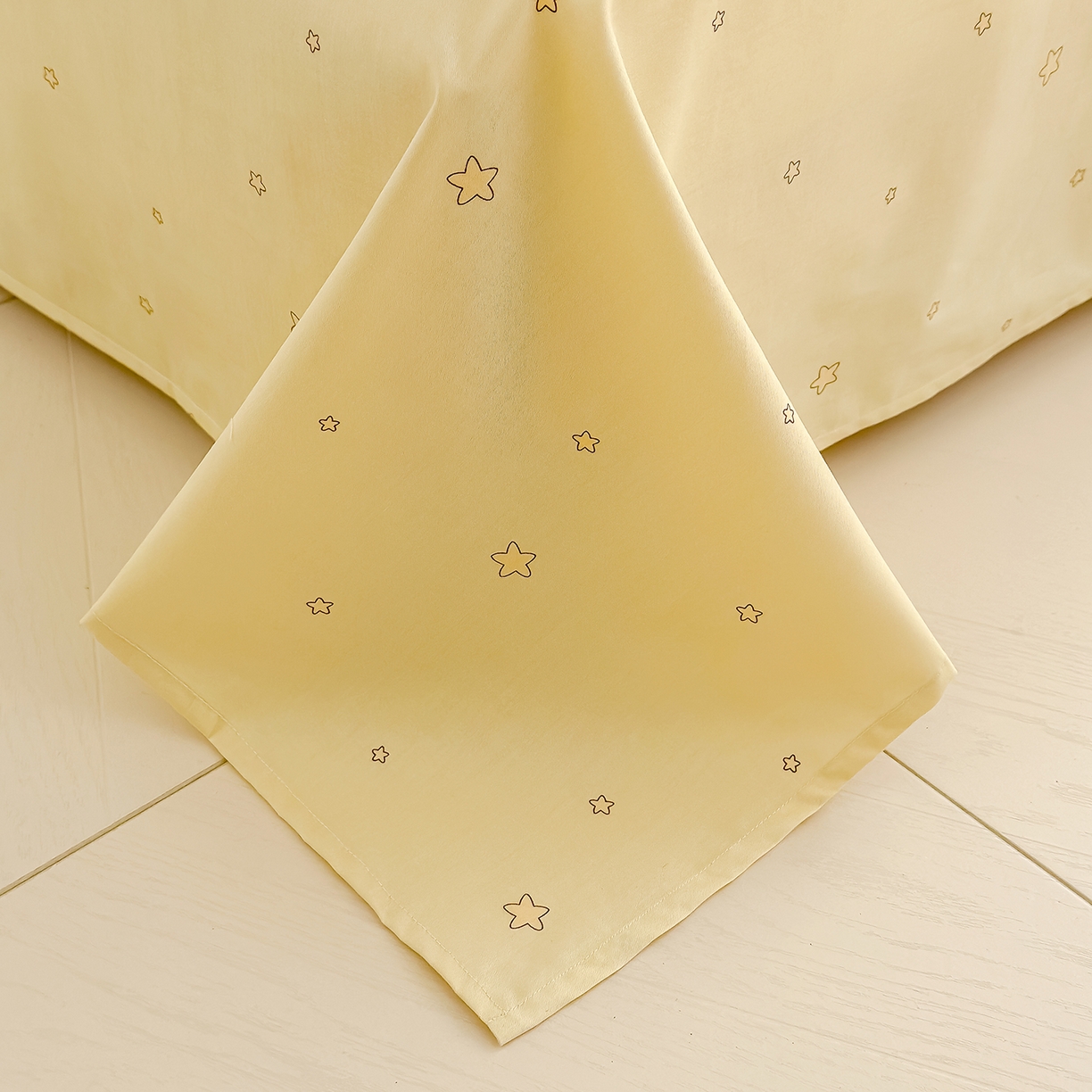 91家纺网 家纺一手货源 找家纺 良佐生活 2026新款铂金全棉卡通单件被套 甜心熊