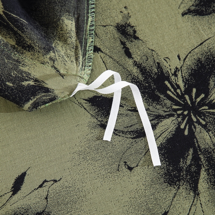 91家纺网 家纺一手货源 找家纺 （总）仰望棉麻双层纱供应链 2026新款花蝴蝶-一花两色全棉色织双层纱纽扣款