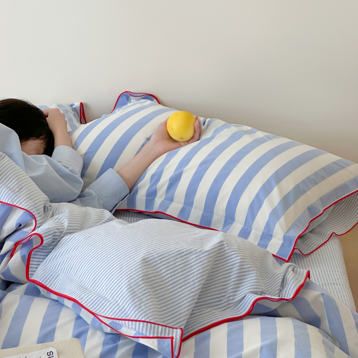 91家纺网 家纺一手货源 找家纺 （总）例外 2026新款60支色织全棉纯棉水洗棉四件套