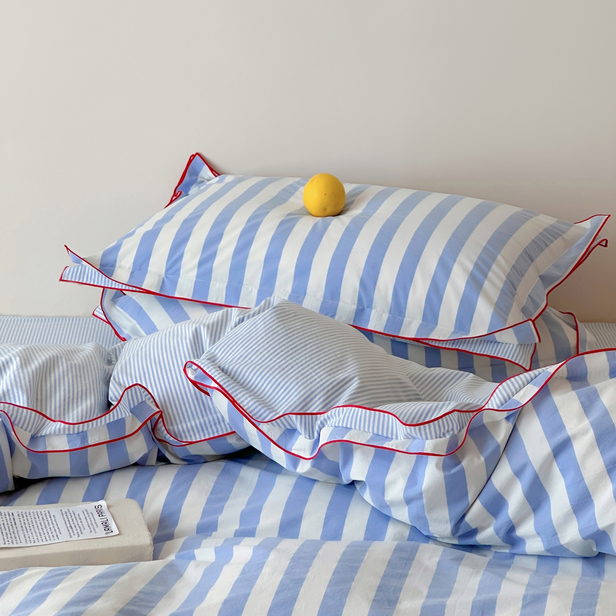 91家纺网 家纺一手货源 找家纺 （总）例外 2026新款60支色织全棉纯棉水洗棉四件套