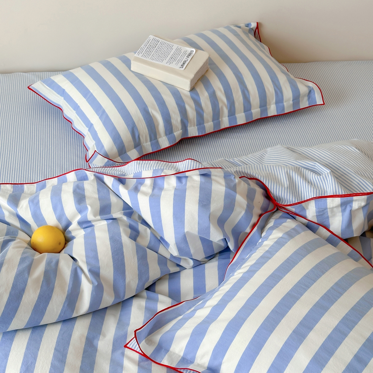 91家纺网 家纺一手货源 找家纺 （总）例外 2026新款60支色织全棉纯棉水洗棉四件套