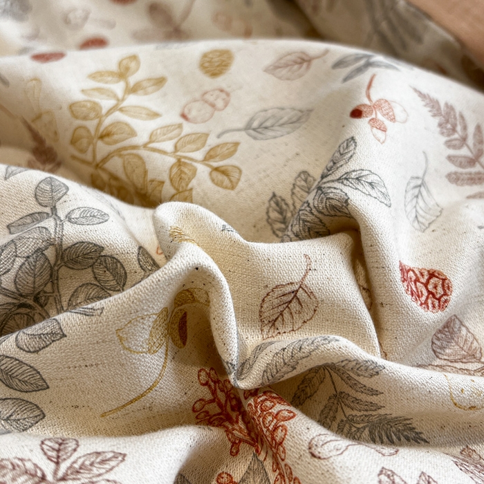 91家纺网 家纺一手货源 找家纺 忆生活家纺 2026新款复古田园风棉麻四件套 素影