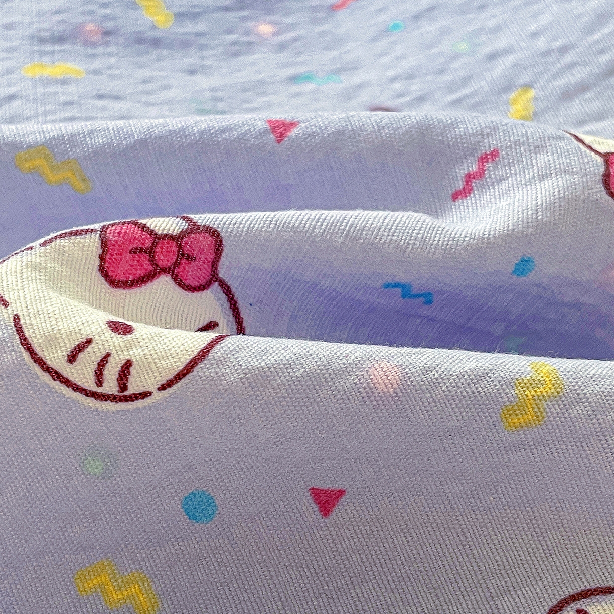 91家纺网 家纺一手货源 找家纺 纽缦家纺 2026新款云感提花双层纱韩版床单三件套四件套 蓝莓奶糖