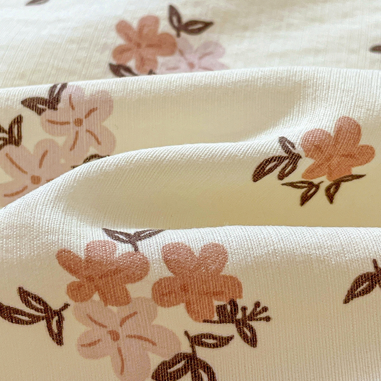 91家纺网 家纺一手货源 找家纺 纽缦家纺 2026新款云感提花双层纱韩版床单三件套四件套 苏瑾