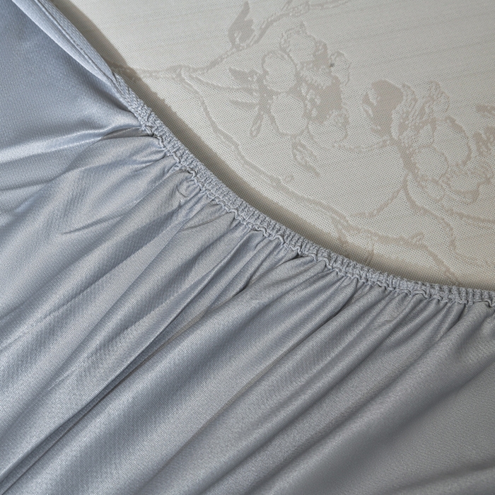 91家纺网 家纺一手货源 找家纺 小牛席业 2026新款【实拍风格】牡丹画蔓大提花冰丝席（床笠款）凉席竹席藤席冰藤席乳胶席豆豆席 香槟