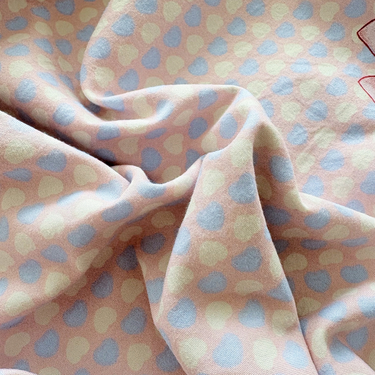 91家纺网 家纺一手货源 找家纺 铠畅 2026春夏新款锦朵系列 韩版水洗棉小清新古棉床单床笠四件套 锦朵 浅蓝密语