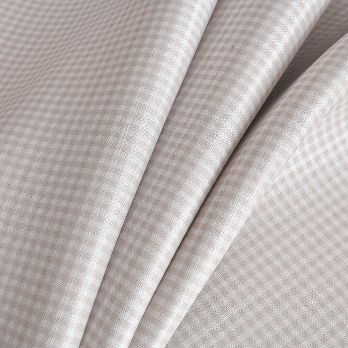 91家纺网 家纺一手货源 找家纺 小牛席业 2026新款【实拍风格】双PE高凉感-腊肠狗格纹提花冰丝席凉席竹席藤席冰藤席乳胶席豆豆席 香槟