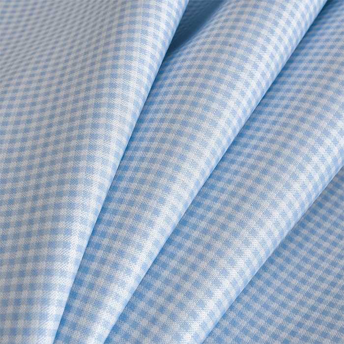 91家纺网 家纺一手货源 找家纺 小牛席业 2026新款【实拍风格】双PE高凉感-腊肠狗格纹提花冰丝席凉席竹席藤席冰藤席乳胶席豆豆席 蓝色