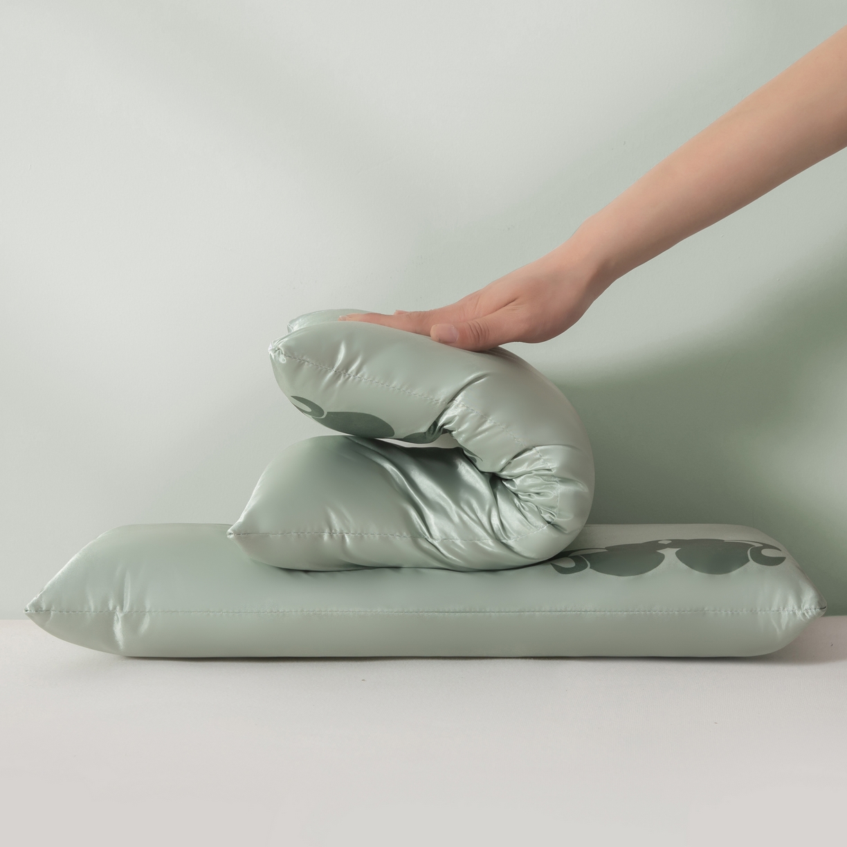 91家纺网 家纺一手货源 找家纺 贵夫人 2026春夏新款玉石养生枕 枕头枕芯 一对玉石养生枕