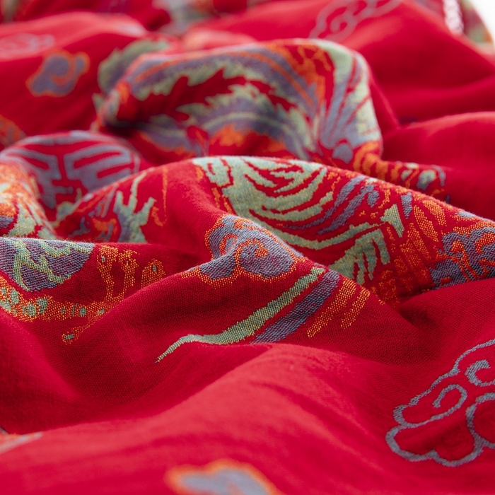 91家纺网 家纺一手货源 找家纺 （总）双层纱家居 2026新款镂空飞边款四件套