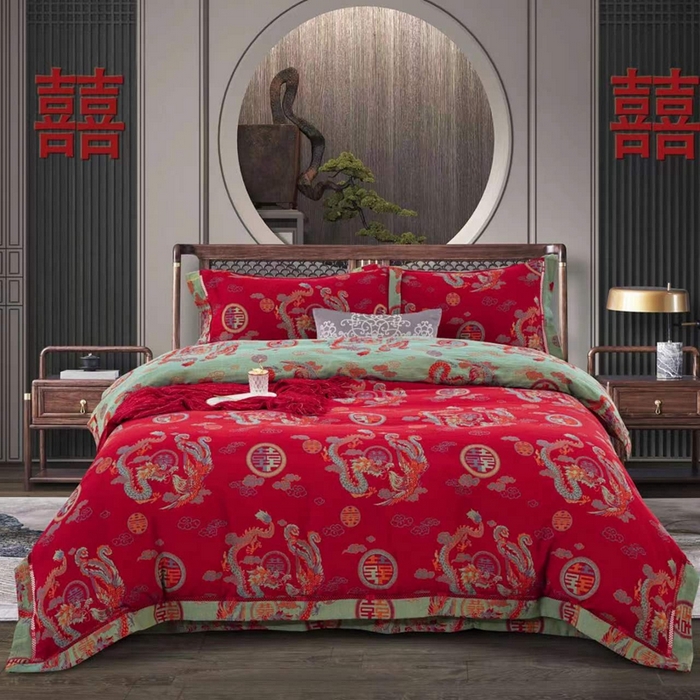 91家纺网 家纺一手货源 找家纺 （总）双层纱家居 2026新款纯棉大豆子母被被子被芯