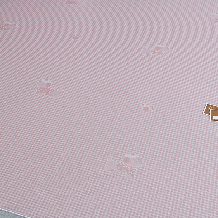 91家纺网 家纺一手货源 找家纺 （总）小牛席业 2026新款【实拍风格】双PE高凉感-腊肠狗格纹提花冰丝席（床笠款）凉席竹席藤席冰藤席乳胶席豆豆席