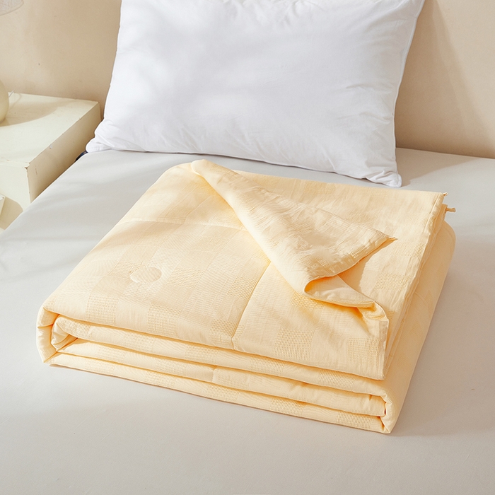 91家纺网 家纺一手货源 找家纺 （总）锦尚坊被芯馆 2026款100%纯棉大提花夏凉被大豆空调被 全棉春秋被学生棉被-雅格