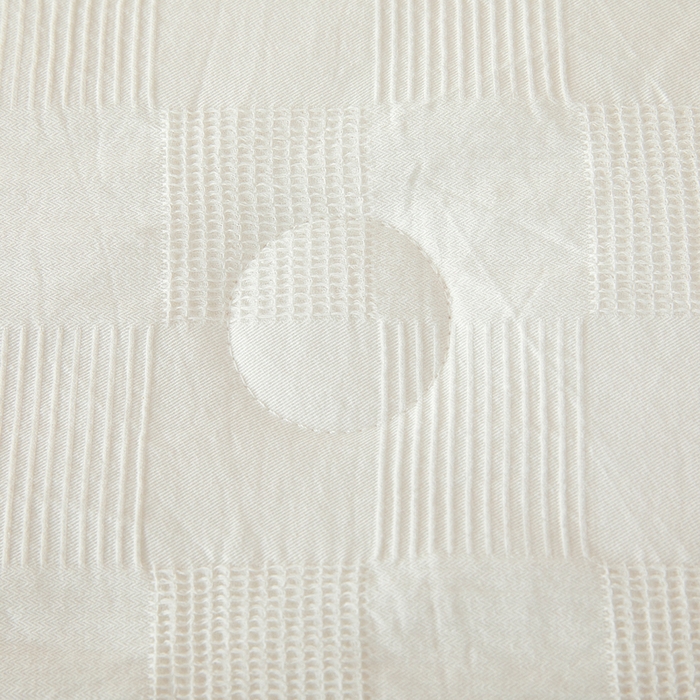 91家纺网 家纺一手货源 找家纺 锦尚坊被芯馆 2026款100%纯棉大提花夏凉被大豆空调被 全棉春秋被学生棉被-雅格 雅格-奶白