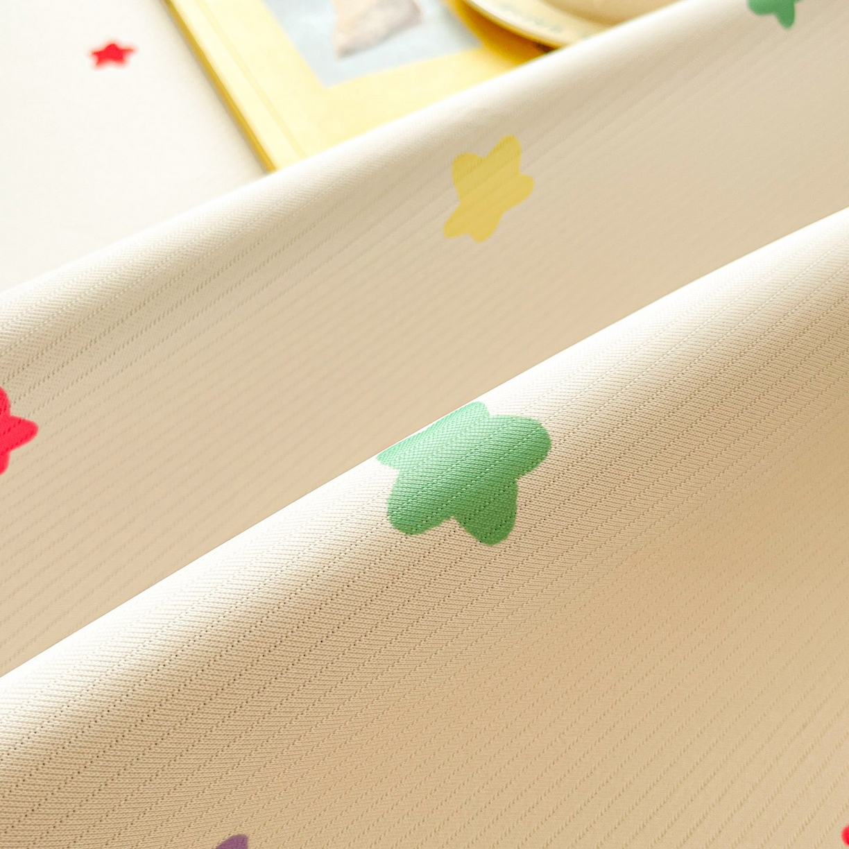 91家纺网 家纺一手货源 找家纺 川悦生活 2026新款雪纺冰丝床裙凉席三件套 床裙晴天星星