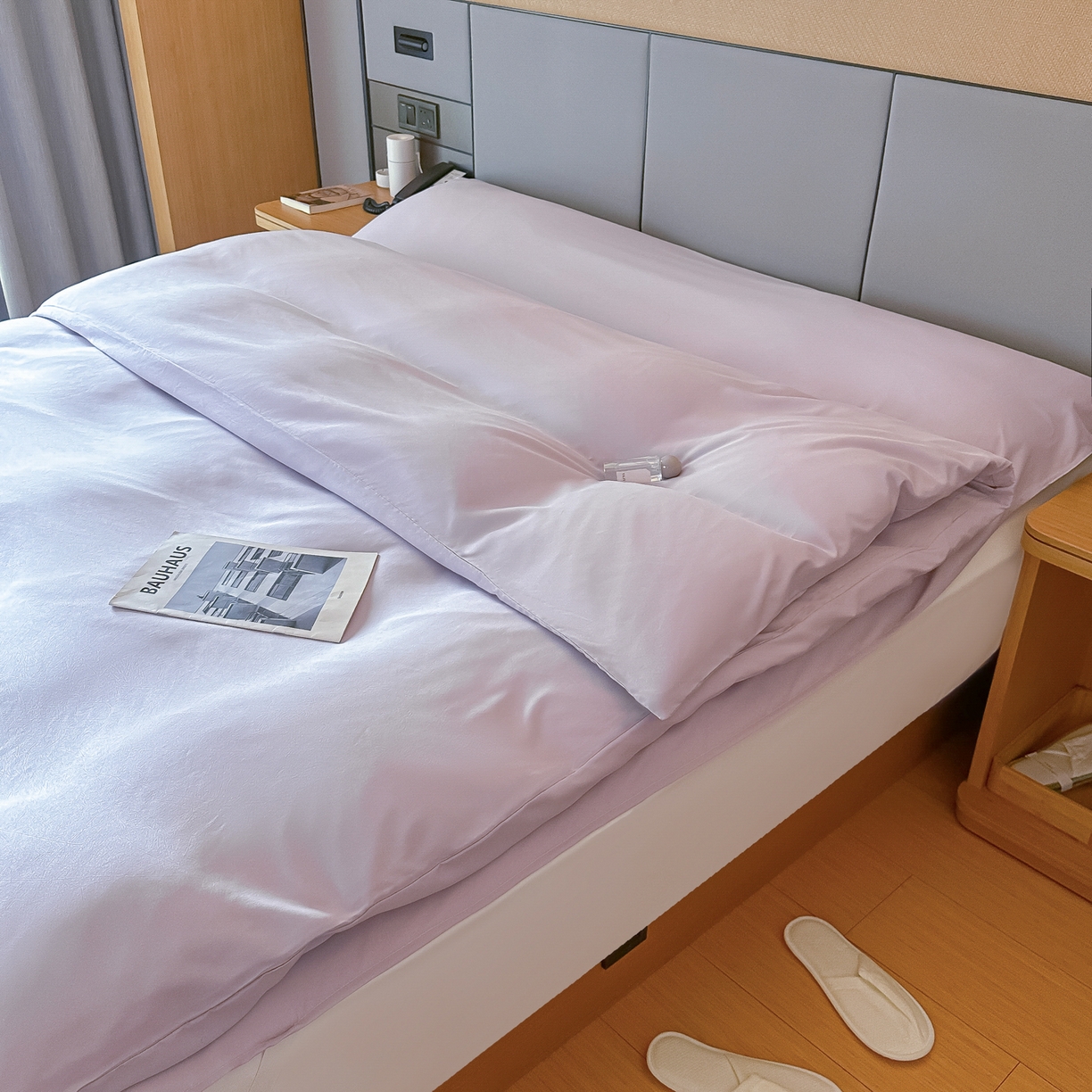 91家纺网 家纺一手货源 找家纺 （总）柒星睡袋 2026新款分体式隔脏套件纯色系列