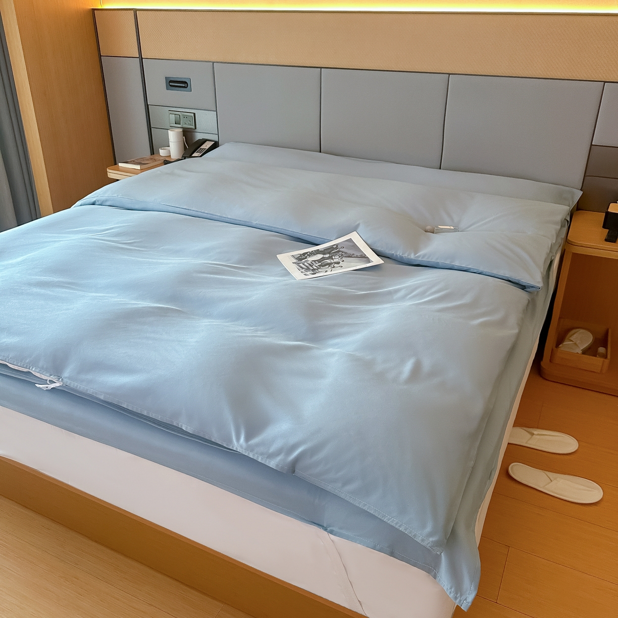 91家纺网 家纺一手货源 找家纺 （总）柒星睡袋 2026新款分体式隔脏套件纯色系列