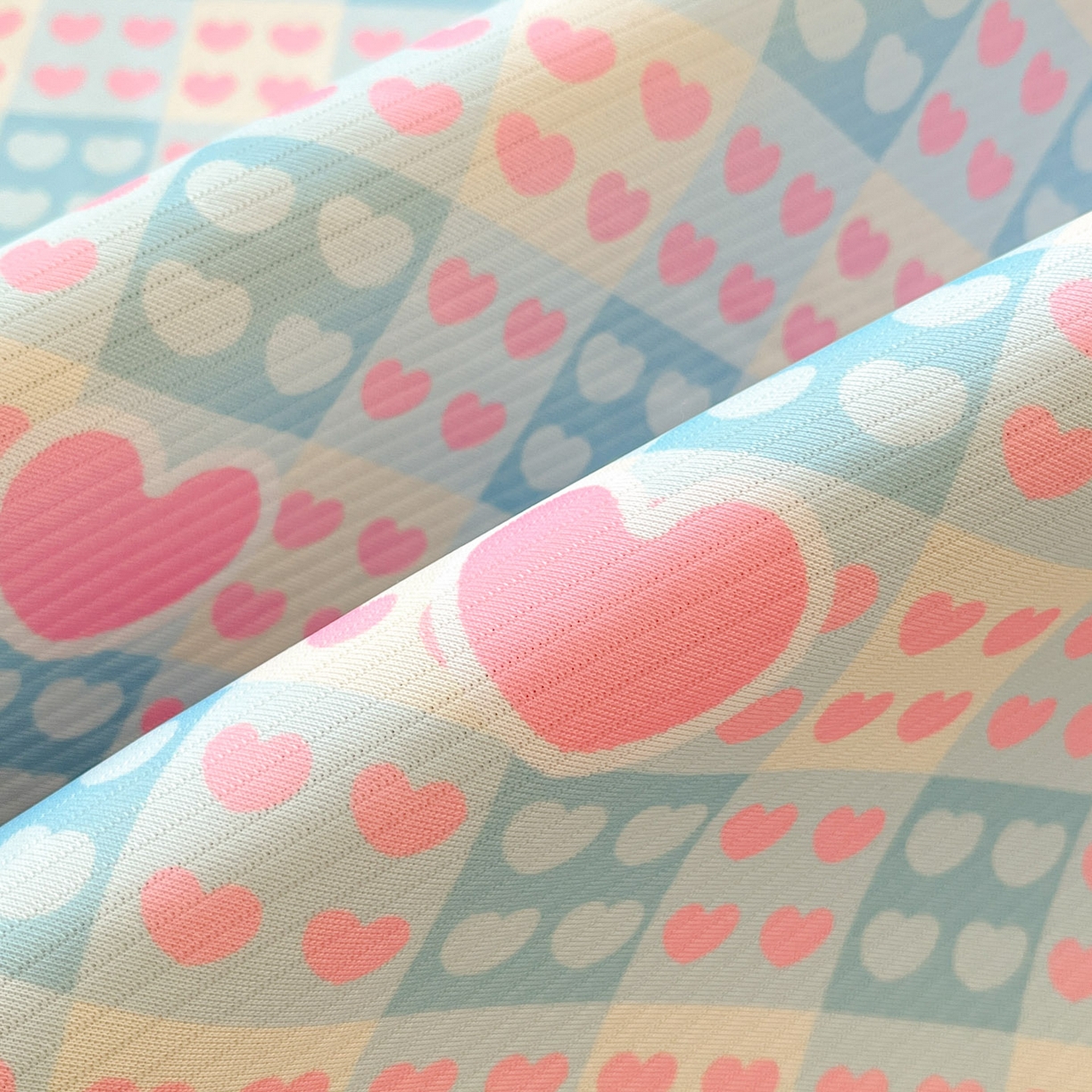 91家纺网 家纺一手货源 找家纺 川悦生活 2026新款雪纺冰丝床裙凉席三件套 床裙甜梦心愿