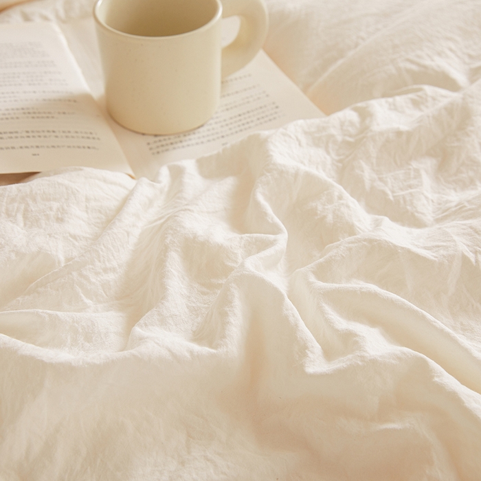 91家纺网 家纺一手货源 找家纺 锦尚坊被芯馆 2026年新款双层纱大豆被柔软针织棉夏被冬被春秋被子空调被芯 白色