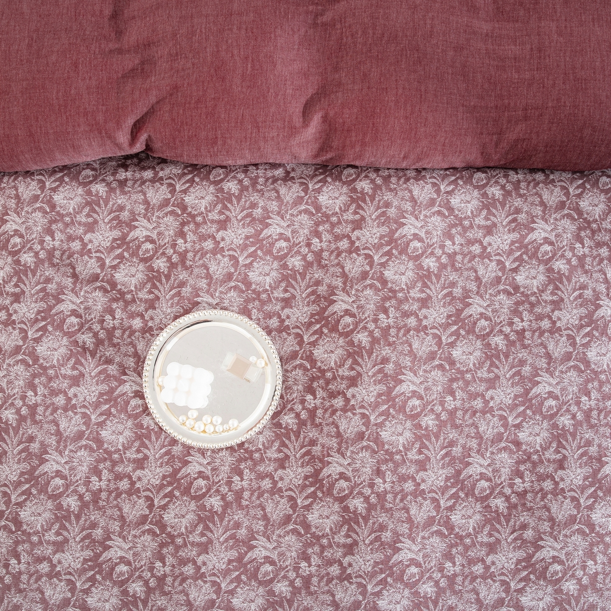 91家纺网 家纺一手货源 找家纺 （总）双层纱家居 2026新款全棉色织提花纽扣款四件套