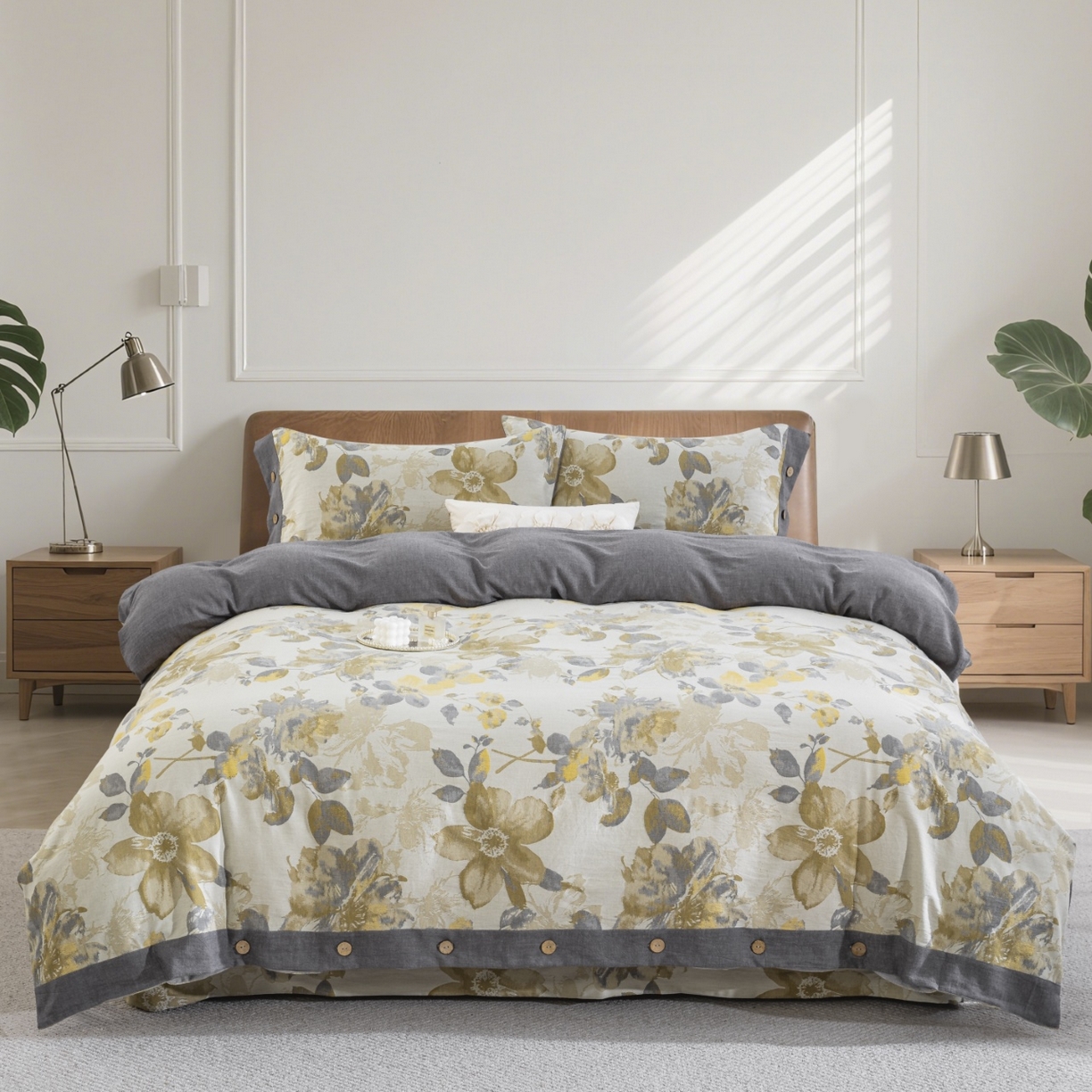 91家纺网 家纺一手货源 找家纺 （总）双层纱家居 2026新款全棉色织提花双层纱