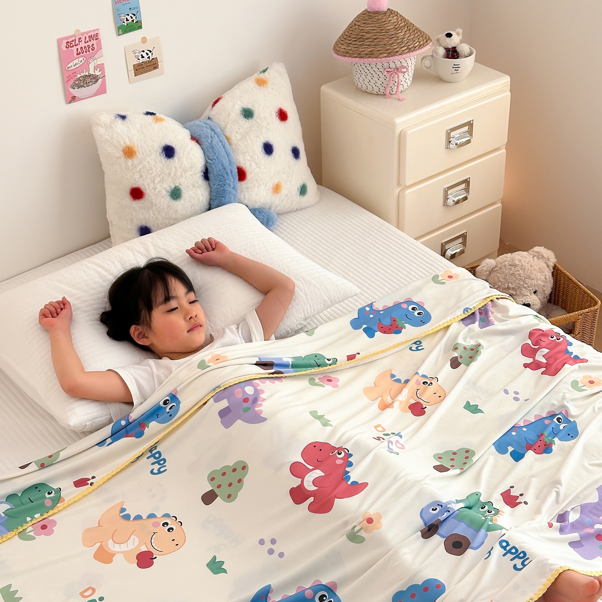 91家纺网 家纺一手货源 找家纺 （总）嗨生活 2026新款贝壳边婴儿裸睡级凉感针织毯幼儿园夏被儿童夏被毯子盖毯午睡毯旅行毯夏凉