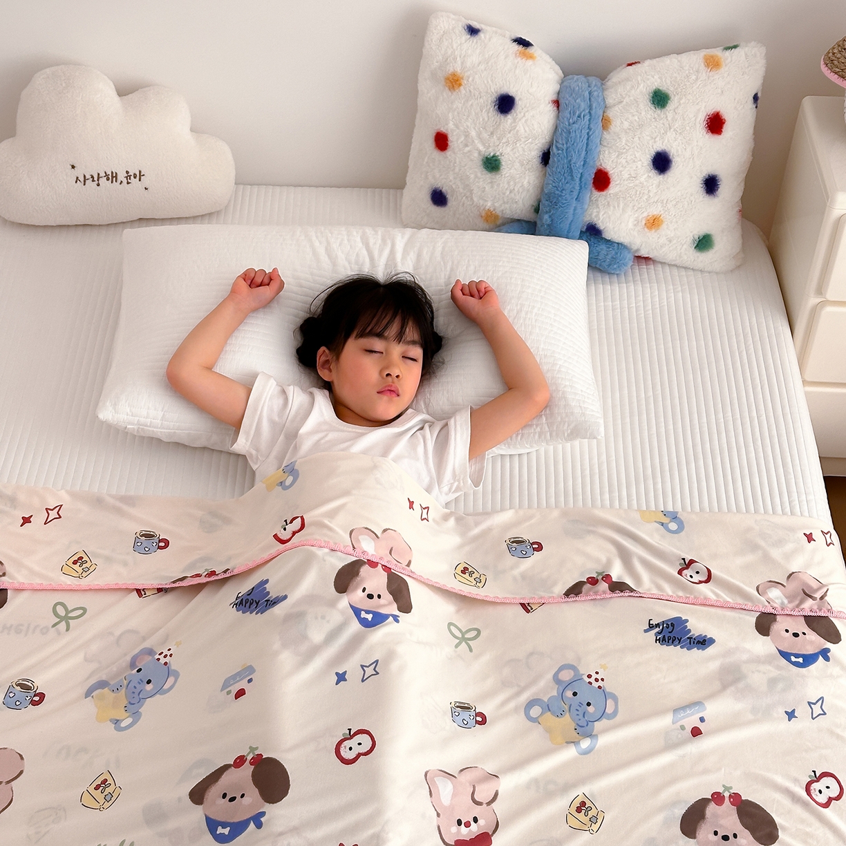 91家纺网 家纺一手货源 找家纺 嗨生活 2026新款贝壳边婴儿裸睡级凉感针织毯幼儿园夏被儿童夏被毯子盖毯午睡毯旅行毯夏凉 果果派对