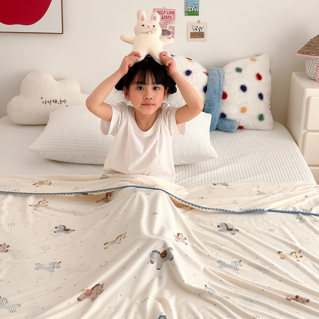 91家纺网 家纺一手货源 找家纺 嗨生活 2026新款贝壳边婴儿裸睡级凉感针织毯幼儿园夏被儿童夏被毯子盖毯午睡毯旅行毯夏凉 马力全开