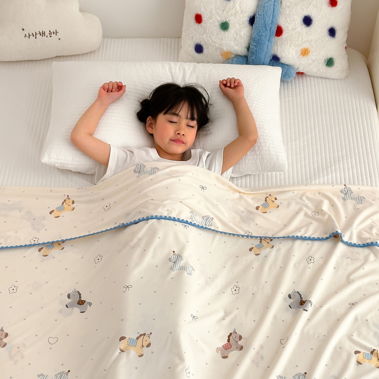 91家纺网 家纺一手货源 找家纺 嗨生活 2026新款贝壳边婴儿裸睡级凉感针织毯幼儿园夏被儿童夏被毯子盖毯午睡毯旅行毯夏凉 马力全开