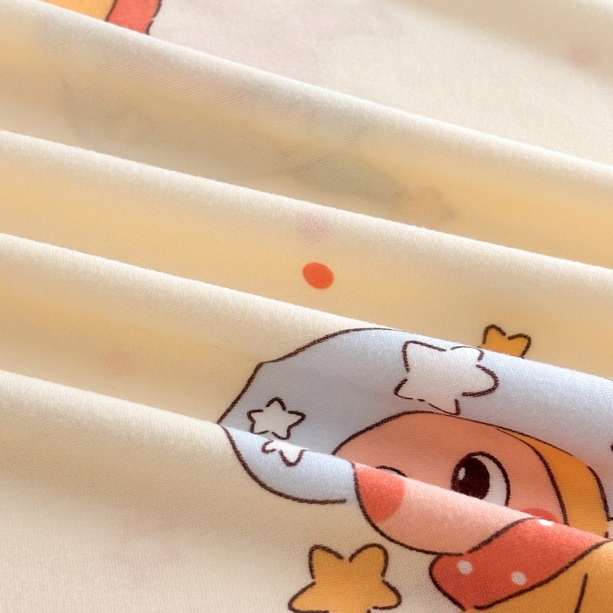 91家纺网 家纺一手货源 找家纺 嗨生活 2026新款贝壳边婴儿裸睡级凉感针织毯幼儿园夏被儿童夏被毯子盖毯午睡毯旅行毯夏凉 小星人