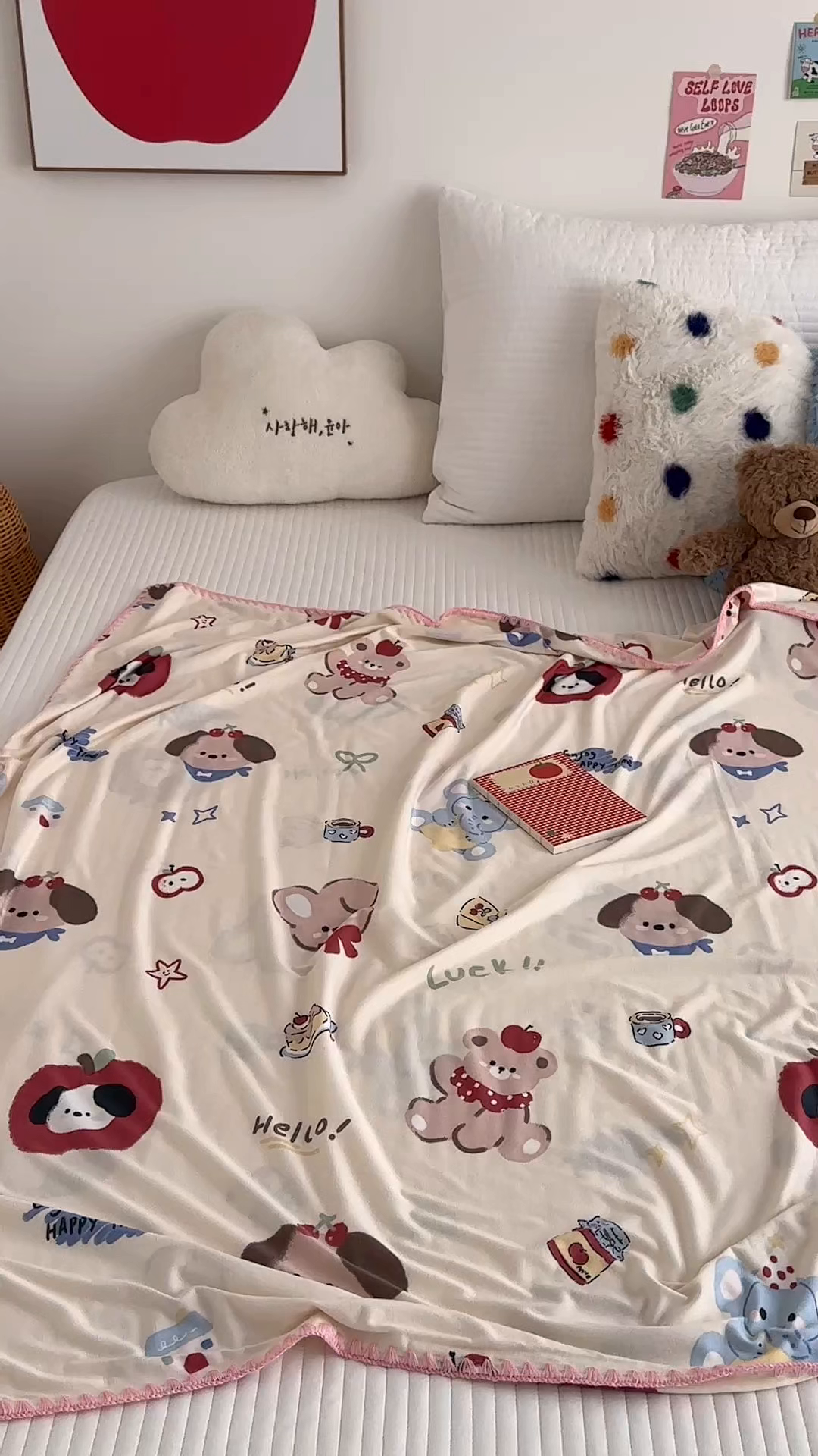 91家纺网 家纺一手货源 找家纺 嗨生活 2026新款贝壳边婴儿裸睡级凉感针织毯幼儿园夏被儿童夏被毯子盖毯午睡毯旅行毯夏凉 果果派对