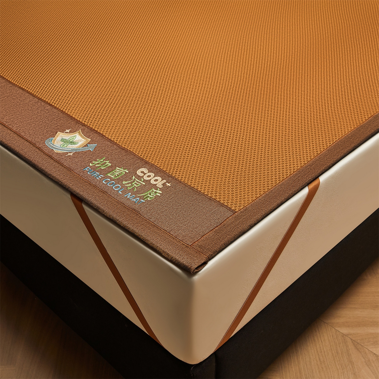 91家纺网 家纺一手货源 找家纺 （总）绒艺席业 2026新款A类双面冰藤抑菌凉席