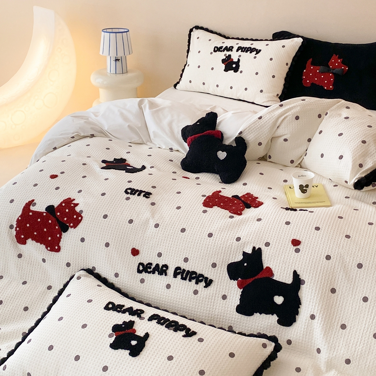 91家纺网 家纺一手货源 找家纺 （总）星野 2026春夏新款100s双股澳棉纯棉刺绣四件套-第二波