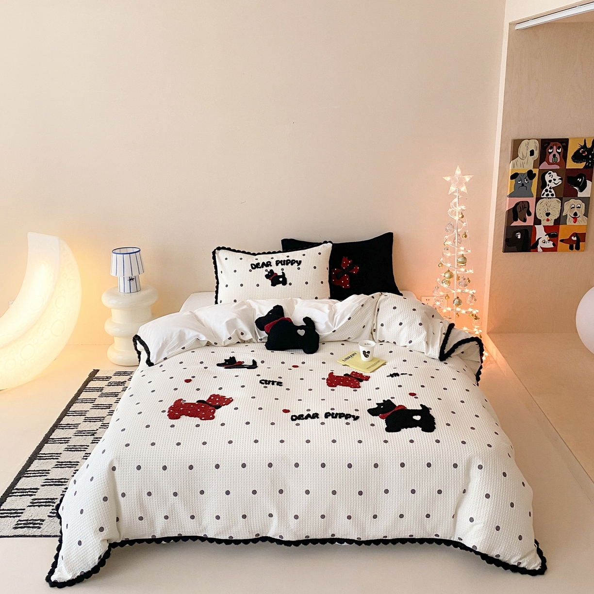 91家纺网 家纺一手货源 找家纺 （总）星野 2026春夏新款100s双股澳棉纯棉刺绣四件套-第二波